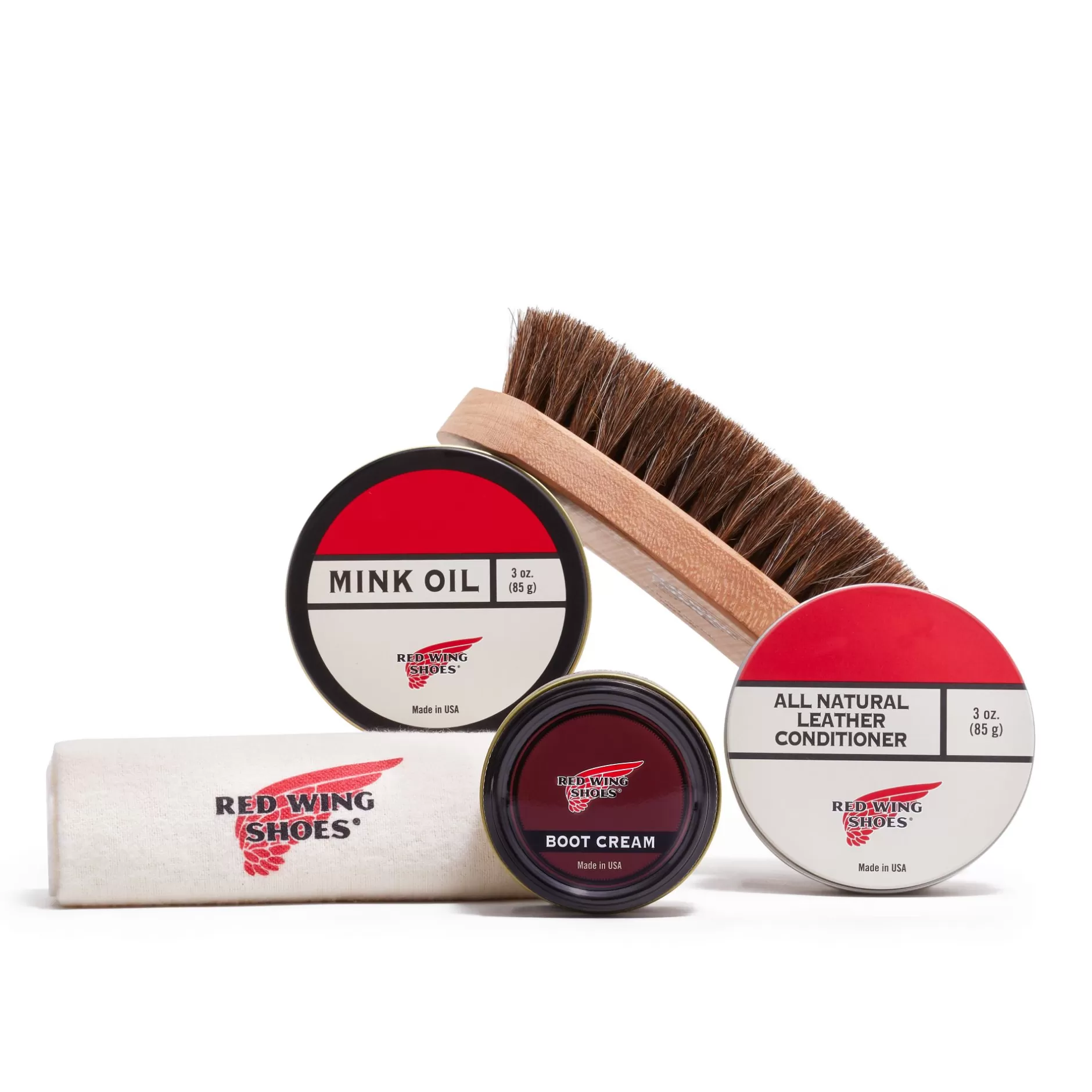 Red Wing Shoes Basic Care Product Kit New