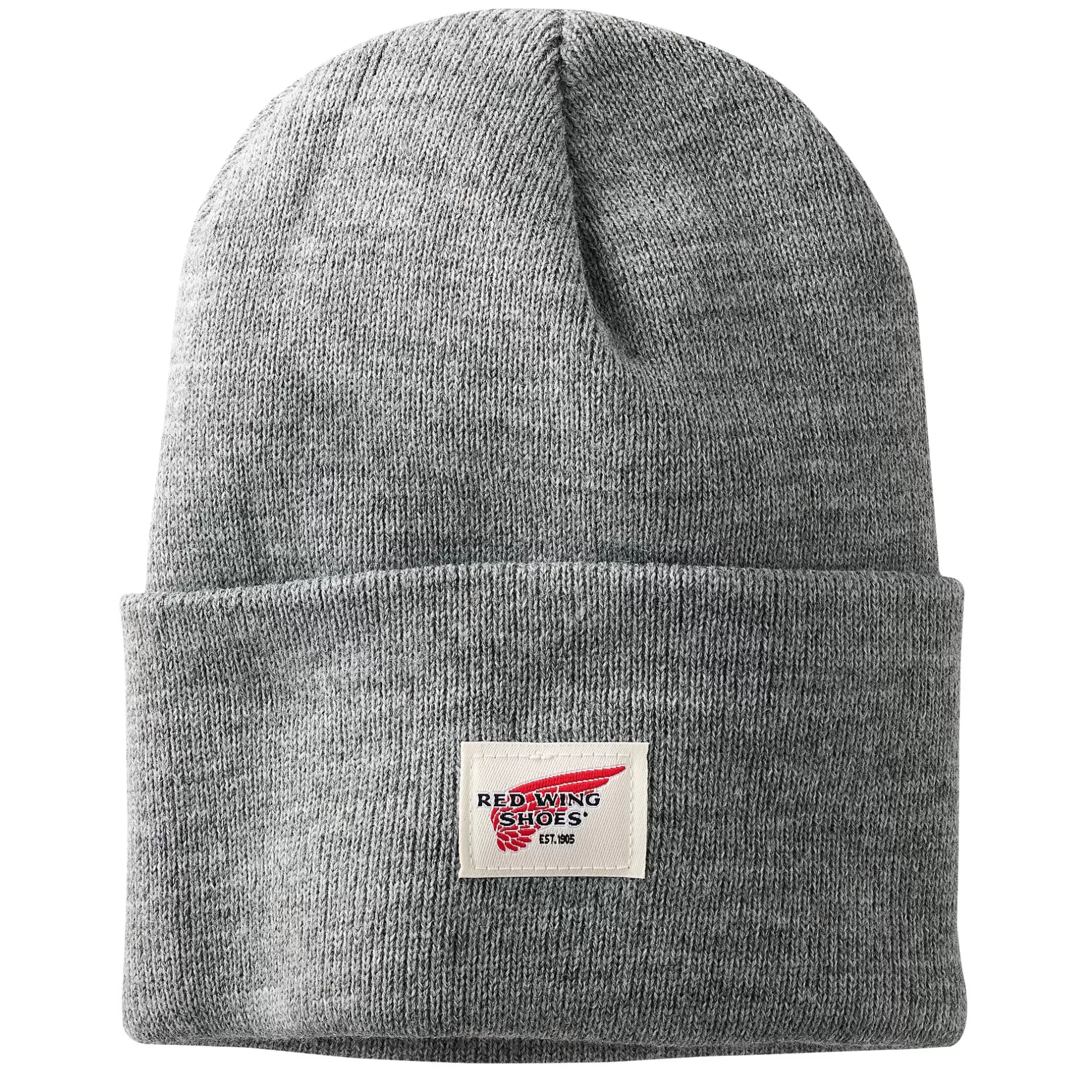 Red Wing Shoes Logo Knit Beanie Hat Discount