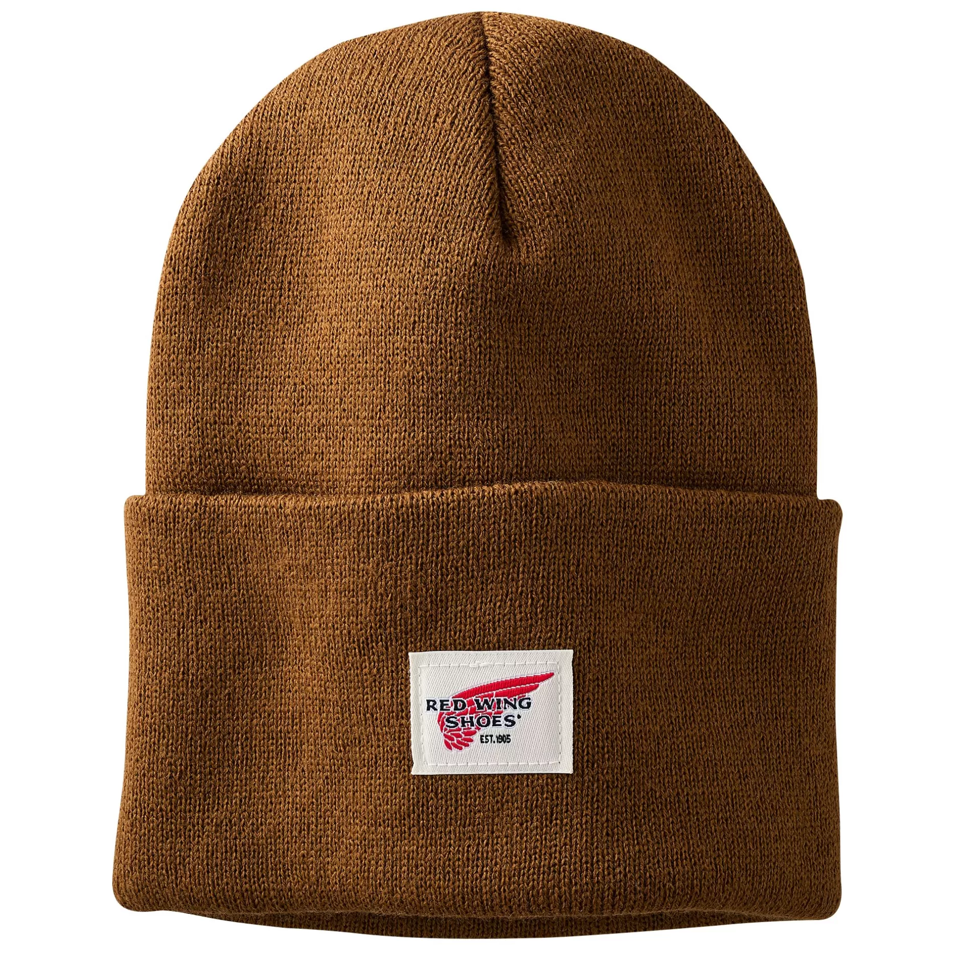 Red Wing Shoes Logo Knit Beanie Hat Outlet