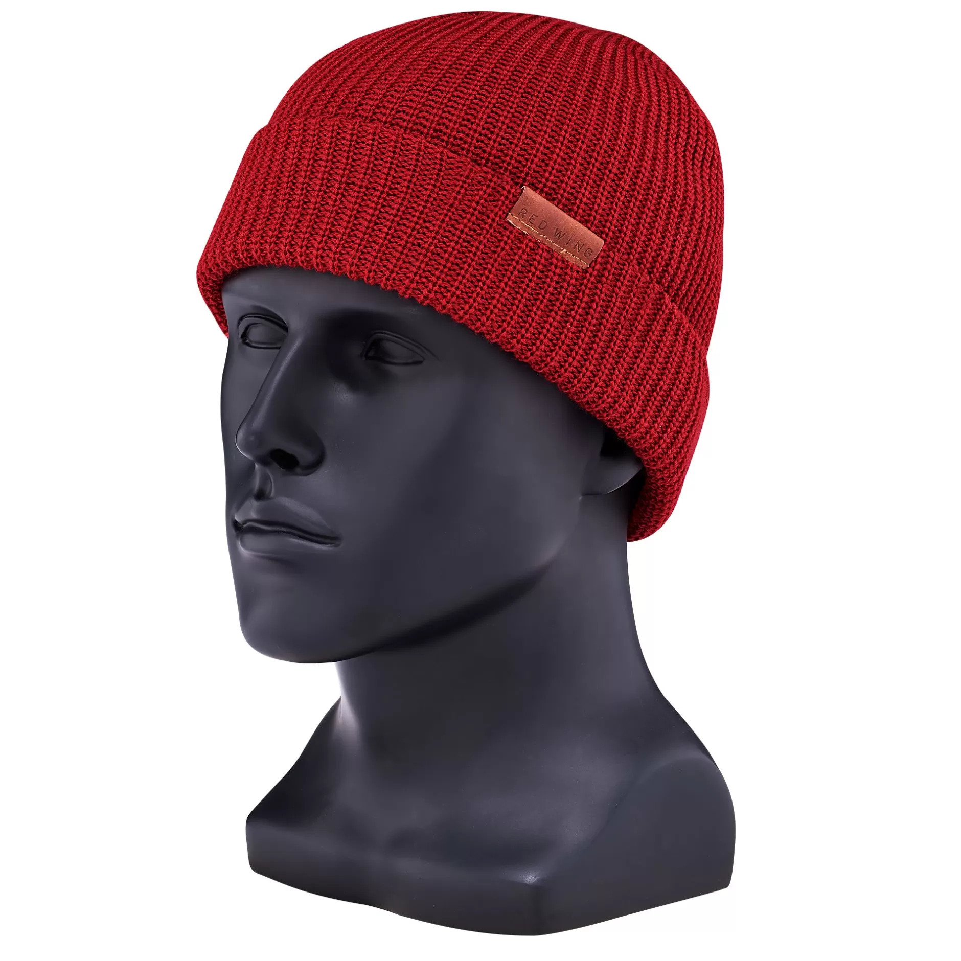 Red Wing Shoes Merino Wool Knit Beanie Hat Cheap