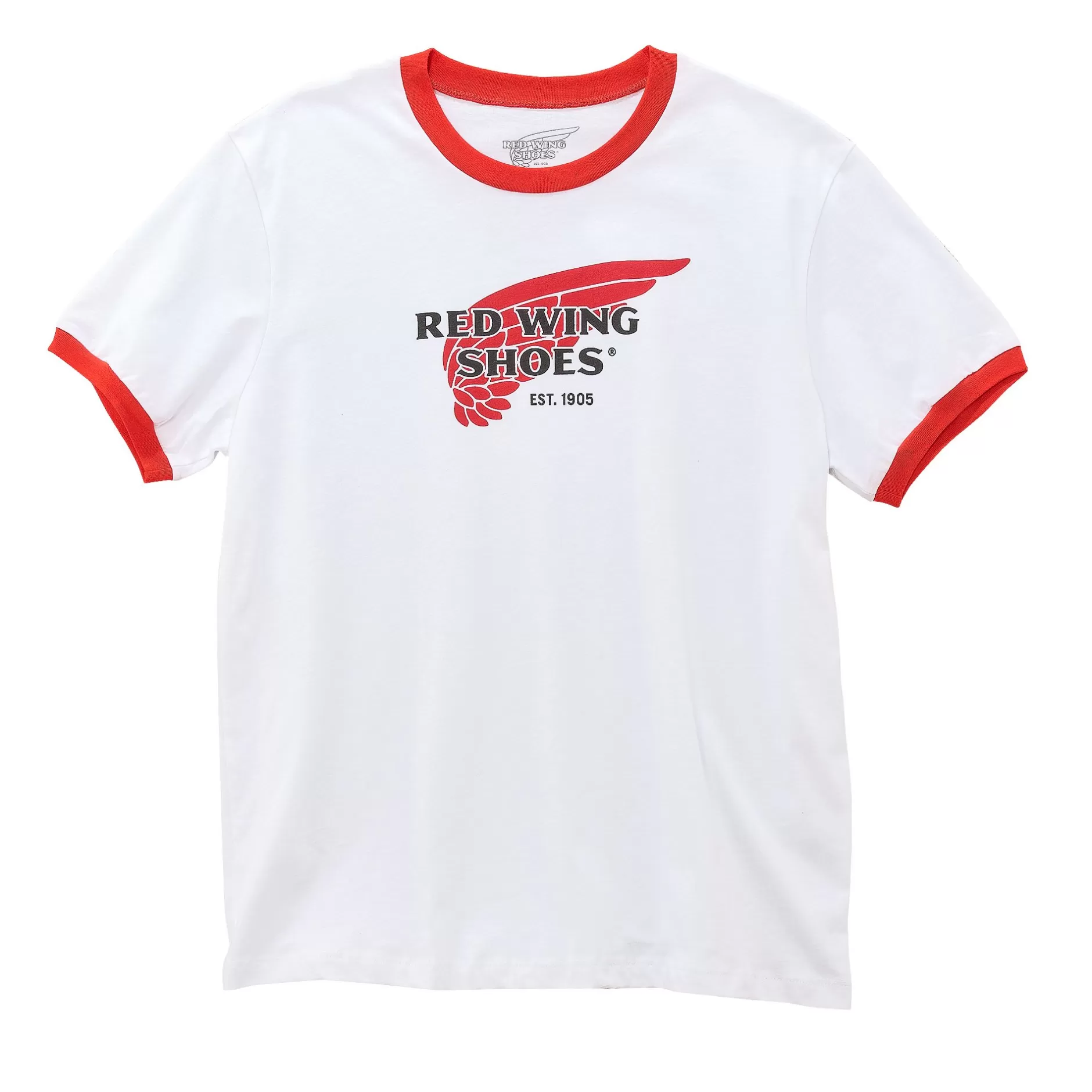 Red Wing Shoes Ringer T-Shirt With Logo Cheap